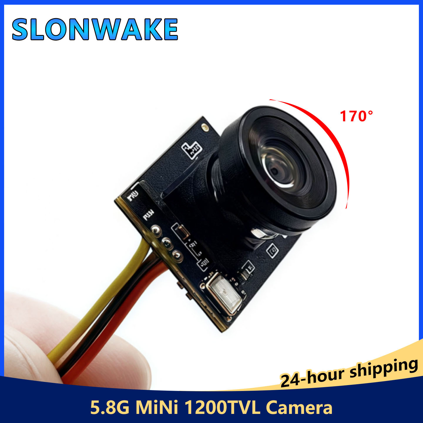 Drone Racing Camera - SLONWAKE Ultra Mini 5.8G FPV Camera