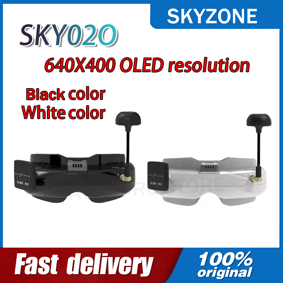SKYZONE SKY02O OLED 5.8GHz 2S- - Drone Racing Goggles 评论和价格