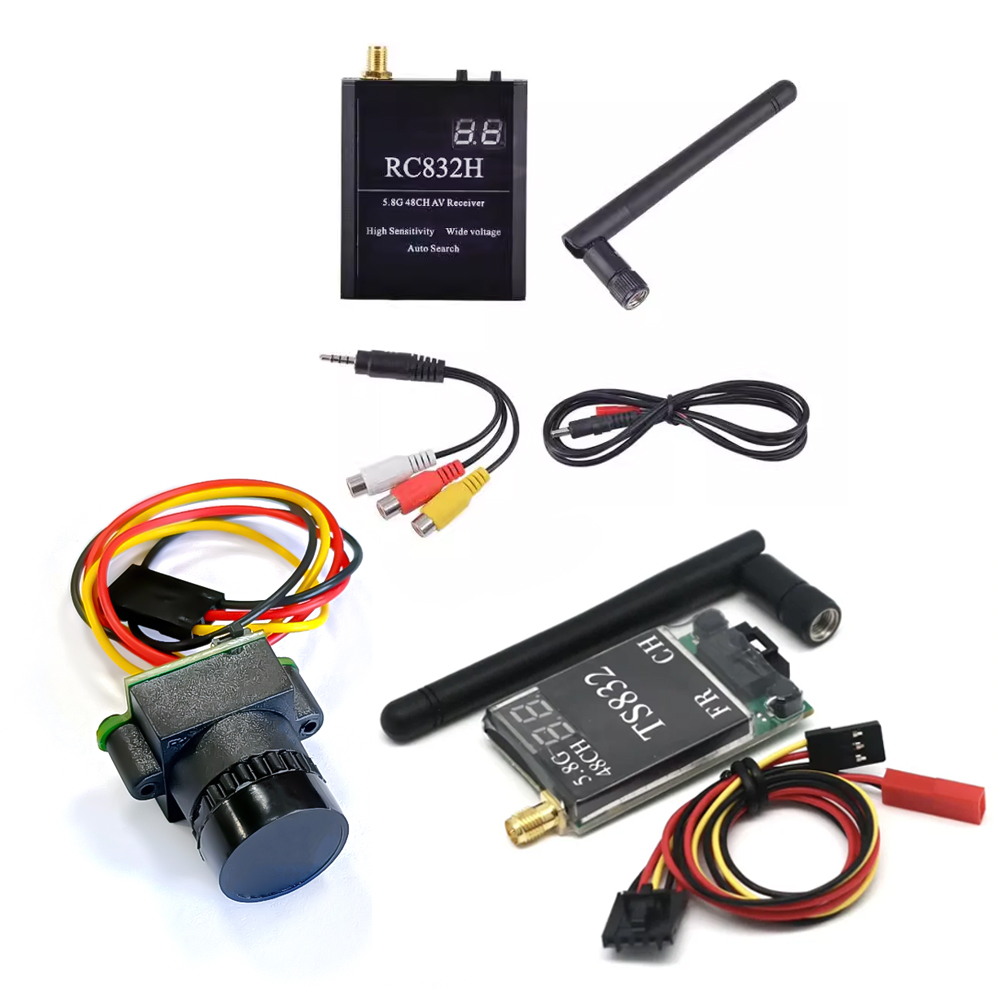 TS832 Receiver +RC832 +1000TVL - Drone Racing Camera 评论和价格