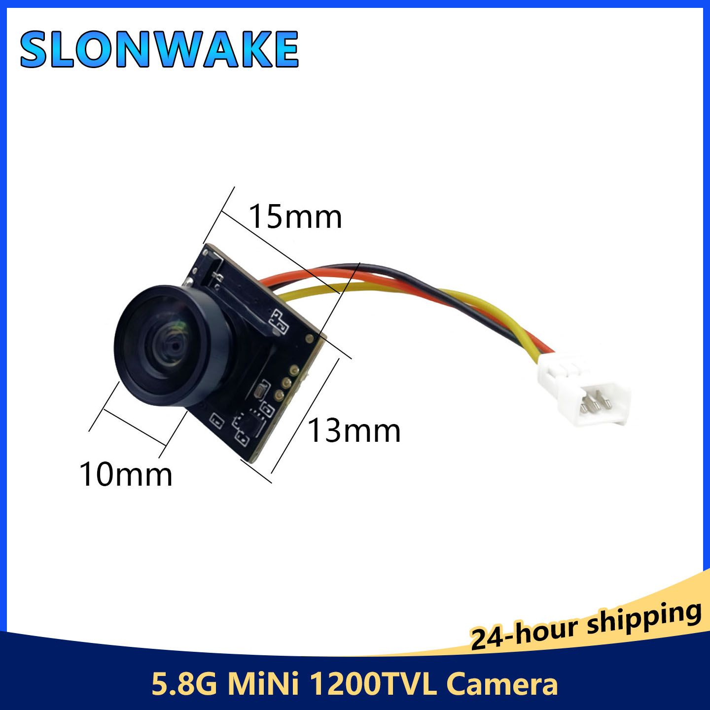 SLONWAKE Ultra Mini 5.8G FPV C - Drone Racing Camera 评论和价格