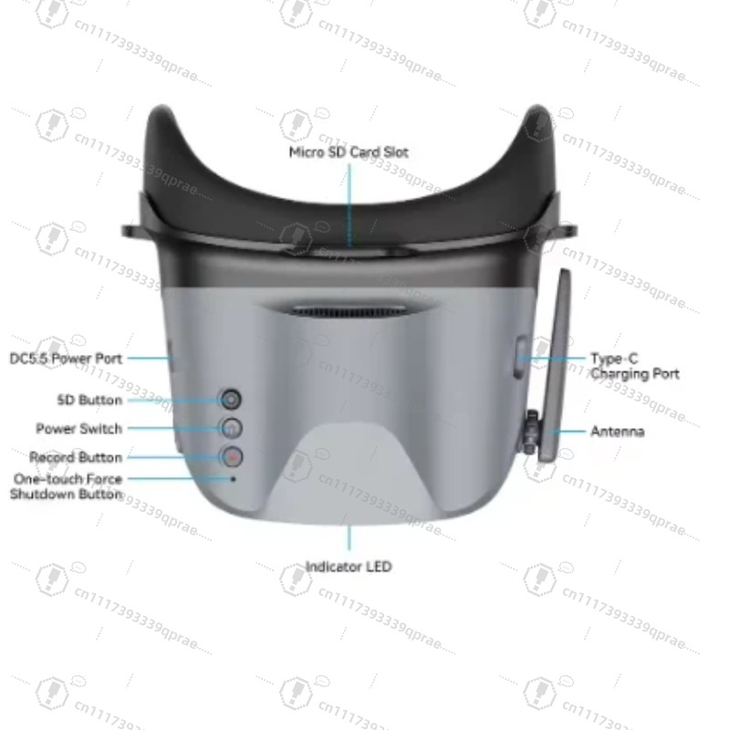 Analog FPV Goggles BETAFPV VR0 - Drone Racing Goggles 评论和价格